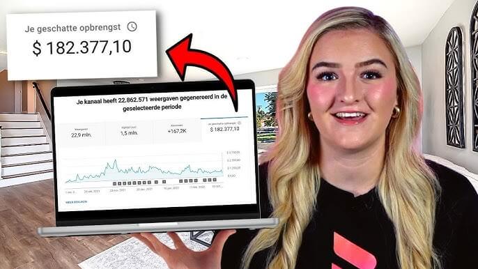 jelline brands - cash cow academy - YouTube kanaal bouwen